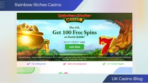 7. Rainbow Riches Casino
