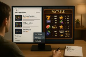 Check Game Reviews and Paytables