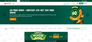 Paddy Power Casino Game