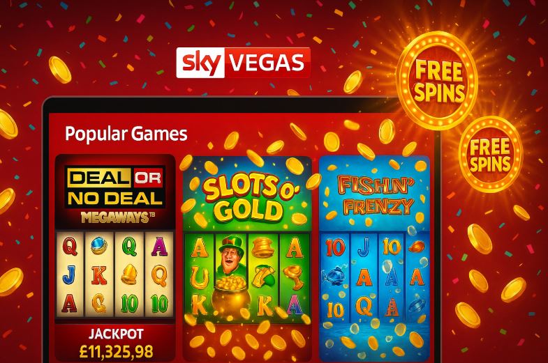 Sky Vegas Free Spins Existing Customers