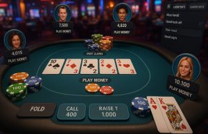 What Are Free Online Poker Games with Fake Money