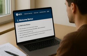 What Are the Terms of the Yeti Casino Welcome Bonus?