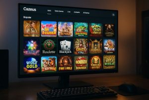 What Games Can You Play at Cazeus Casino?