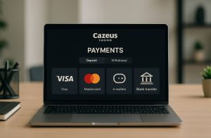 What Payment Methods and Withdrawal Options Does Cazeus Support?