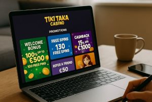 What Promotions and Bonuses Can You Claim at Tiki Taka Casino?