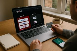 How Can You Deposit and Withdraw at Magic Red Casino?