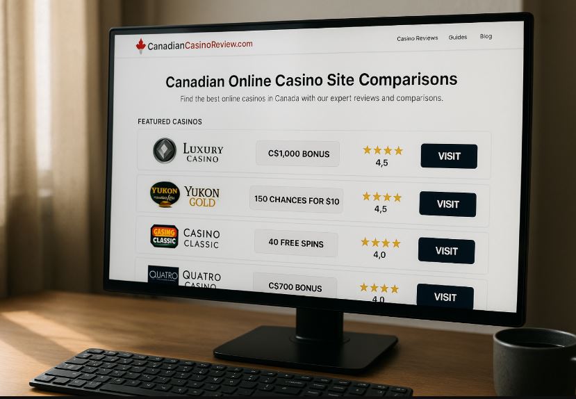 What Are Canadian Online Casino Sites Canadiancasinoreview.com?