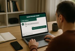 What Customer Support Options Does Paddy Power Poker Provide?