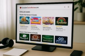 What Slot Games and Table Games Can You Play in Canada?