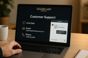 What Support Options Are Available at Golden Lady Casino?