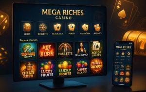 What Types of Casino Games Are Available at Mega Riches Casino?