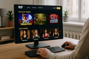 What Are the Top Slot Titles and Live Games at BOF Casino?