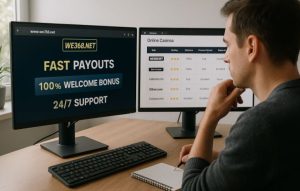 Why Choose Online Casino www.we368.net Over Other Platforms?