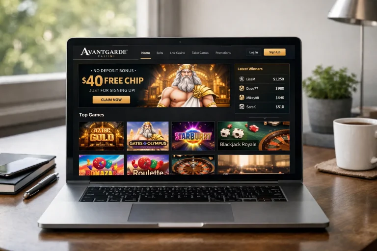Avantgarde Casino No Deposit Bonus