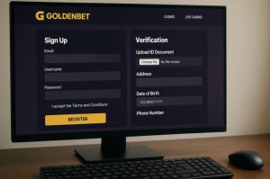 How Do You Register and Verify Your Goldenbet Casino Account?