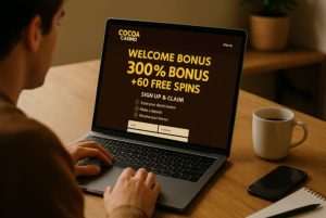 How To Claim The Cocoa Casino Welcome Bonus?