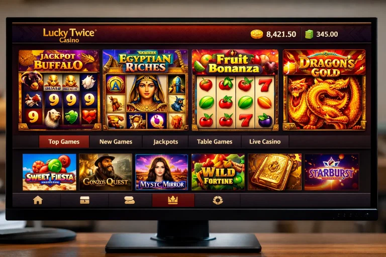 Lucky Twice Casino Play Slots & Win Real Rewards