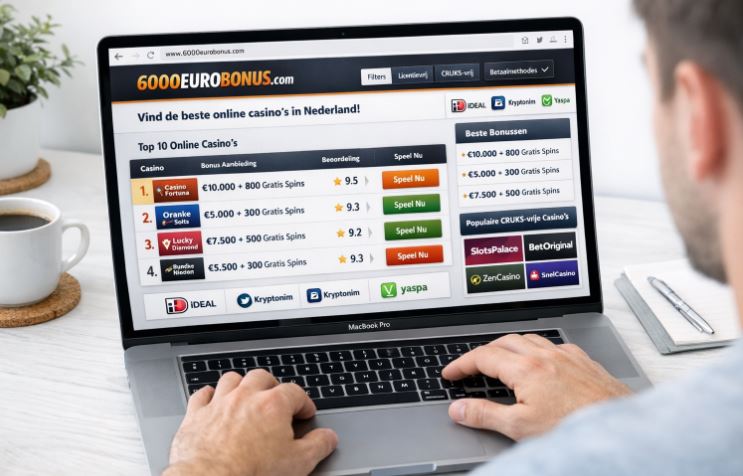 Nieuwste Online Casino Nederland www.6000eurobonus.com